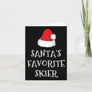 Weihnachts Lieblings-Weihnachtsmann Funny Xmas Sk Karte