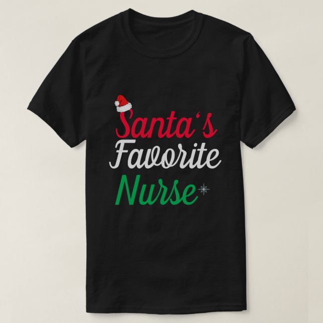 Weihnachts-Lieblingsaufwertung des Weihnachtsmanns T-Shirt (Design vorne)