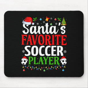 Weihnachts Lieblingsfußballspieler Xmas Funny Chri Mousepad