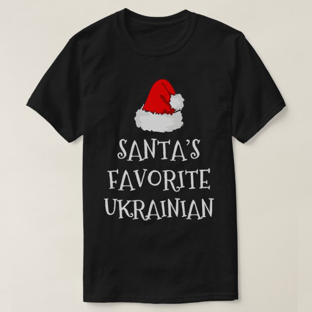 Weihnachts-Lieblingsgeschenk des Weihnachtsmanns T-Shirt (Design vorne)