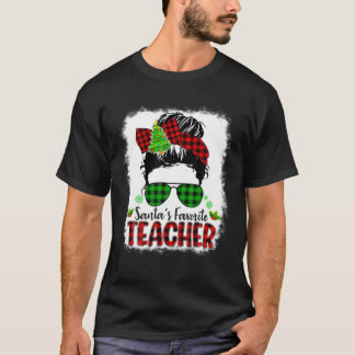Weihnachts Lieblingslehrer Funny Christmas Santa R T-Shirt