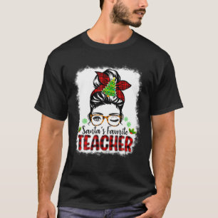 Weihnachts Lieblingslehrer Funny Christmas Santa R T-Shirt