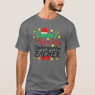 Weihnachts Lieblingslehrer Kindergarten Funny Xmas T-Shirt