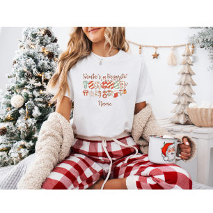 Weihnachts-Lieblingslehrer Retro T-Shirt