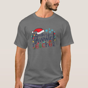 Weihnachts Lieblingslehrer Xmas Funny Merry Christ T-Shirt