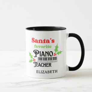 Weihnachts Lieblingsmusiker des Klavierlehrers Wei Tasse