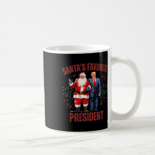 Weihnachts-Lieblingspräsident Funny Trump X Kaffeetasse