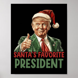 Weihnachts Lieblingspräsident Trump Weihnachten 20 Poster