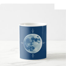 Weihnachts-Linia-Mug - Eisig & Silber