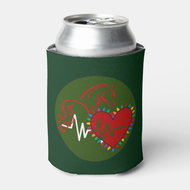 Weihnachts-Logo Dosenkühler (Kanne Vorderseite)