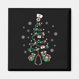 Weihnachts-Lpn-Stethoskop-Rn-Pflege-Weihnachtsbaum Magnet