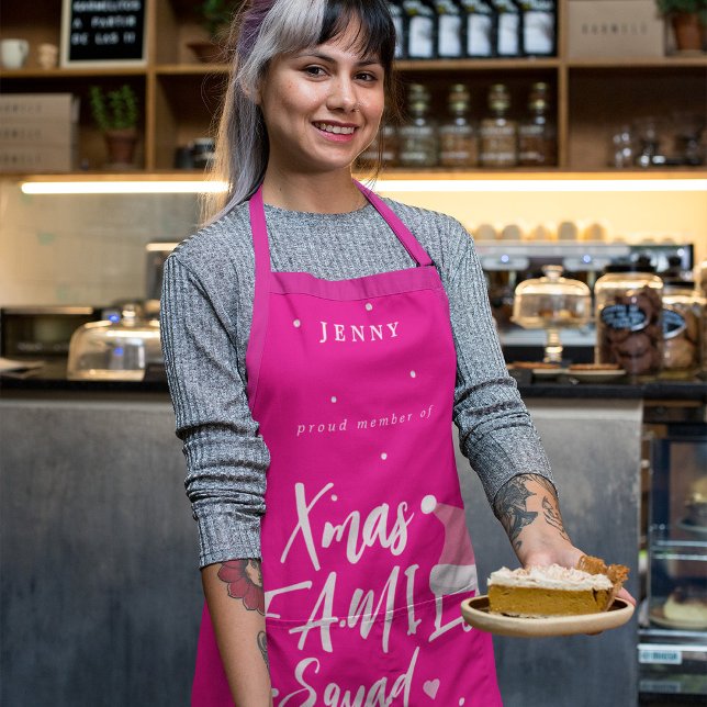 Weihnachts-lustige Familienkruppe Weihnachtsmannmü Schürze (Von Creator hochgeladen)