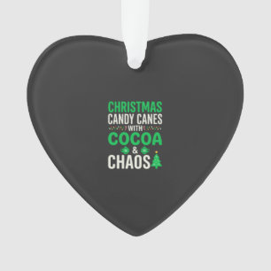 Weihnachts-Lutscher-Kakao-Chaos-Feiertag Ornament