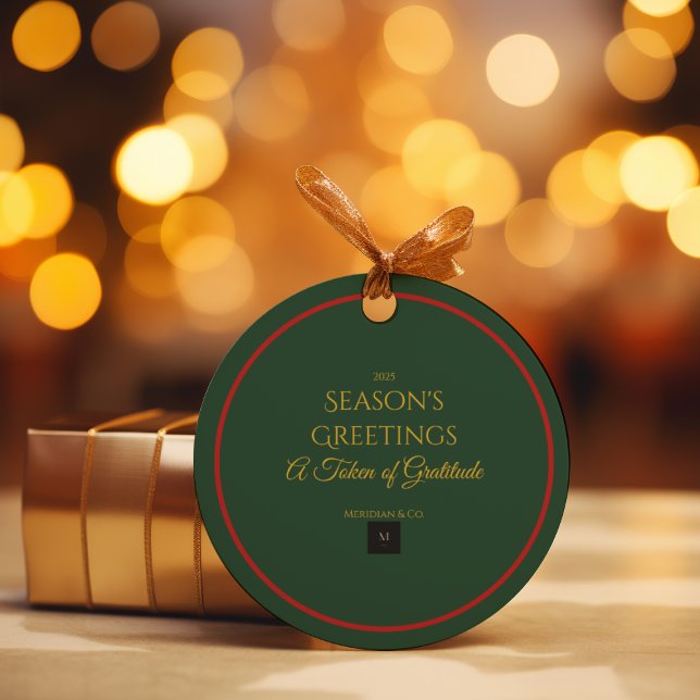 Weihnachts Luxus Geschenkanhänger | Modern (Von Creator hochgeladen)