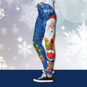 Weihnachts-Magie Weihnachtsmann-Klaus Tree Elves F Leggings