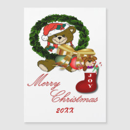 Weihnachts-Magnetkarte Magnetkarte