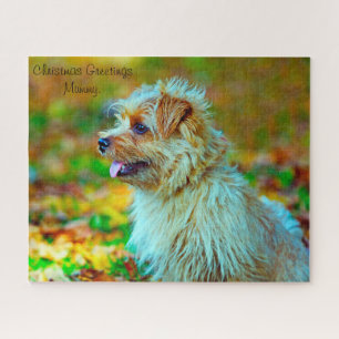 Weihnachts-Mama. Puzzle