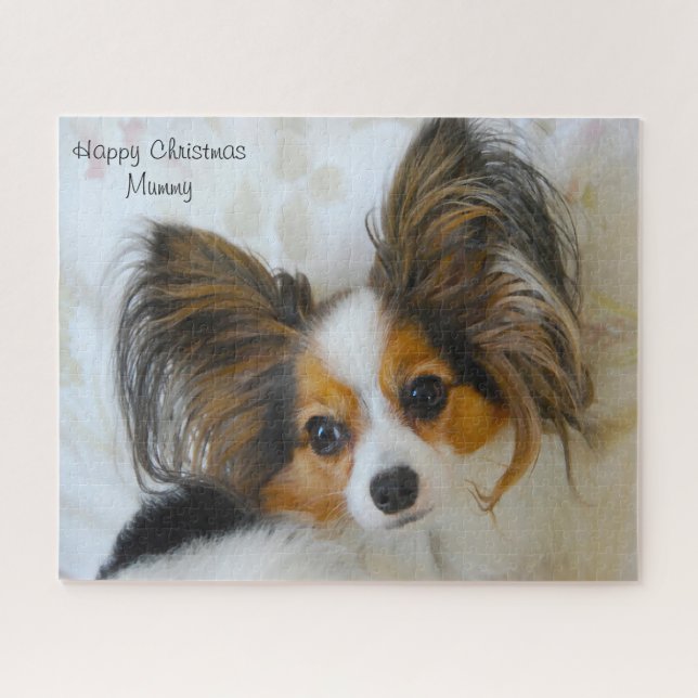 Weihnachts-Mama. Puzzle (Horizontal)