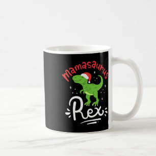 Weihnachts-Mama-Saurus-Rex-Dinosaurier-Mutter-Xmas Kaffeetasse