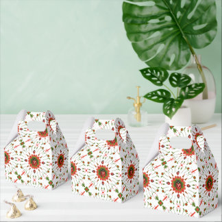 Weihnachts-Marienkäfer Rot Weiß Grün Party Geschenkschachtel