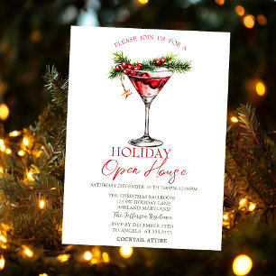 Weihnachts-Martini-Feier zum offenen Haus Einladung