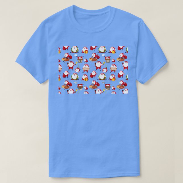 Weihnachts-Maske 2 T-Shirt (Design vorne)