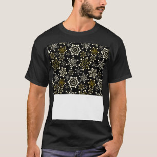 Weihnachts-Maske Schneeflocken Face Maske 5 T-Shirt