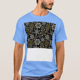 Weihnachts-Maske Schneeflocken Face Maske 5 T-Shirt