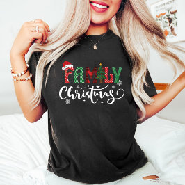 Weihnachts-Matching Family Wiedersehen Urlaub T-Shirt