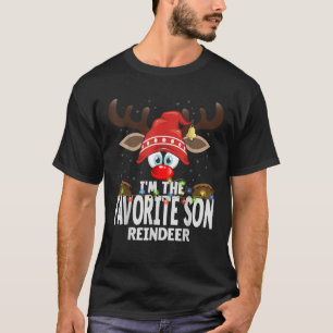 Weihnachts-Matching Ich bin der Lieblingssohn Rent T-Shirt