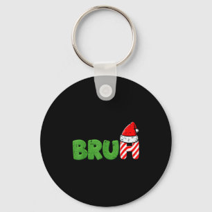 Weihnachts-Meme Bruh Lustiger Weihnachtsspruch Fra Schlüsselanhänger