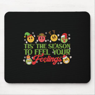 Weihnachts Mental Health Awareness Nurity Therapeu Mousepad