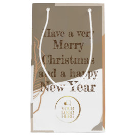 Weihnachts-Minimalistisches Unternehmen Kleine Geschenktüte