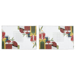 Weihnachts-Moderne Ornamente Kissenbezug