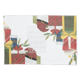 Weihnachts-Moderne Ornamente Kissenbezug