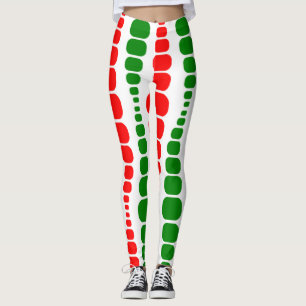 Weihnachts-Moderne Rechtecke Leggings