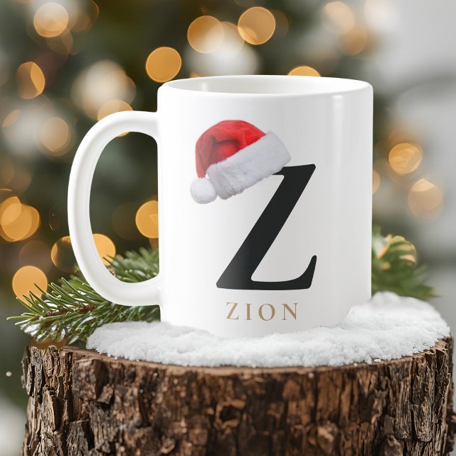 Weihnachts-Monogramm-Tasse Kaffeetasse (Von Creator hochgeladen)