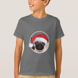 Weihnachts-Mops - Kids' Basic T - Shirt