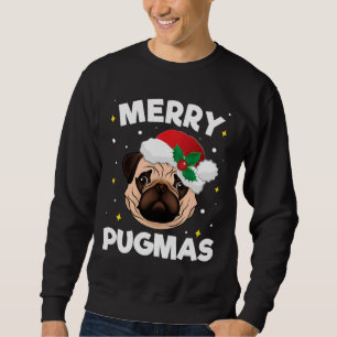 Weihnachts-Mops Weihnachtsgeschenk für Mops Lover  Sweatshirt