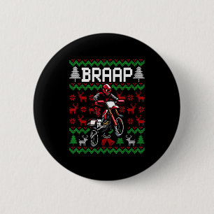 Weihnachts-Motocross-Motorrad-Dirt-Bike Button