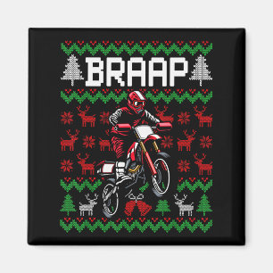 Weihnachts-Motocross-Motorrad-Dirt-Bike Magnet