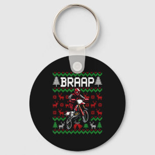 Weihnachts-Motorrad-Motocross-Braap-Dirt-Bike Schlüsselanhänger