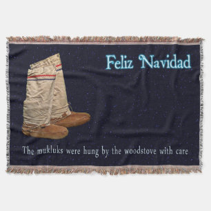 Weihnachts Mukluks Decke