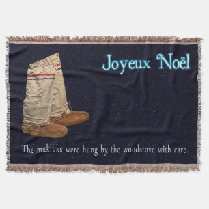 Weihnachts Mukluks Decke