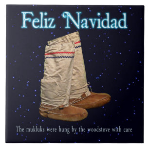 Weihnachts Mukluks Fliese
