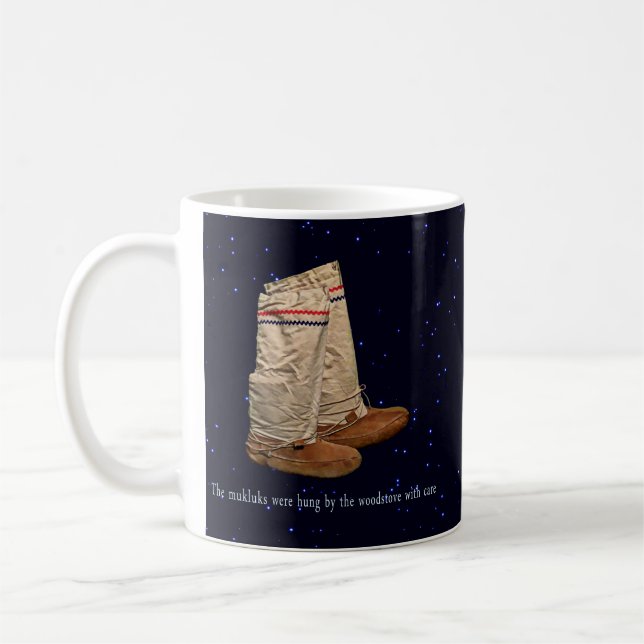 Weihnachts Mukluks Tasse (Links)