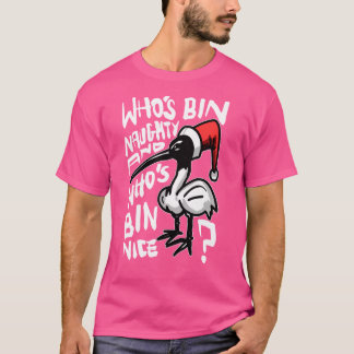 Weihnachts-Mülltonnen-Huhn Australisches Mülltonne T-Shirt
