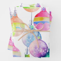 Weihnachts-Multicolor-Bälle Ornamente