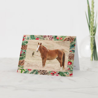 Weihnachts Mustang Karte