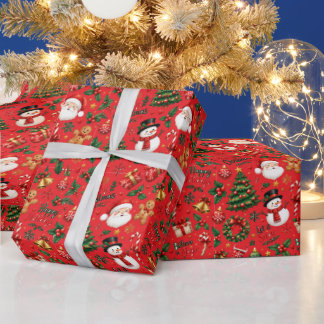 Weihnachts-Nahtlos-Muster-Wrap-Papier Geschenkpapier